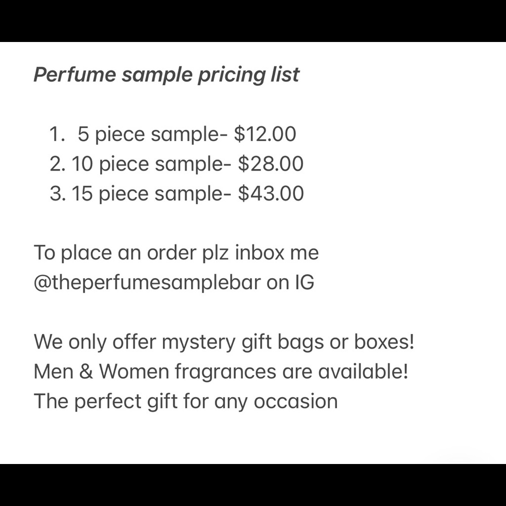 Perfume sample gift boxes - Picture 13 of 16